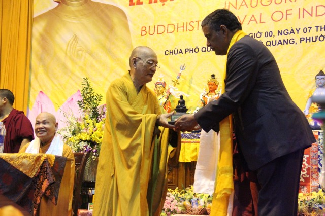 TP. HCM: Khai mạc Lễ hội Phật giáo Ấn Độ tại chùa Phổ Quang