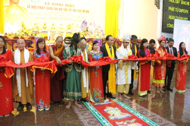 TP. HCM: Khai mạc Lễ hội Phật giáo Ấn Độ tại chùa Phổ Quang