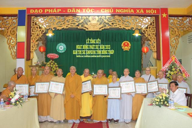 Đồng Tháp: Phật Giáo Đồng Tháp Tổng Kết Hoạt Động Phât Sự Năm 2013