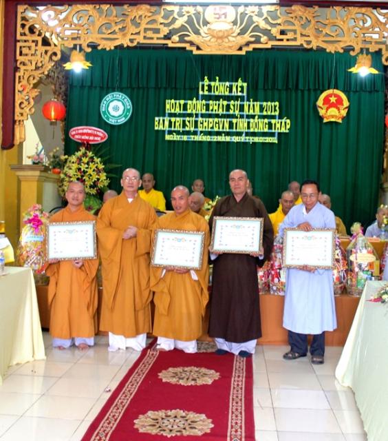 Đồng Tháp: Phật Giáo Đồng Tháp Tổng Kết Hoạt Động Phât Sự Năm 2013