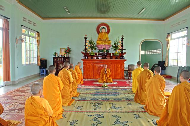 Tịnh Xá Ngọc Túc Khóa Tu Đầu Năm