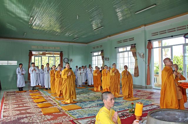Tịnh Xá Ngọc Túc Khóa Tu Đầu Năm