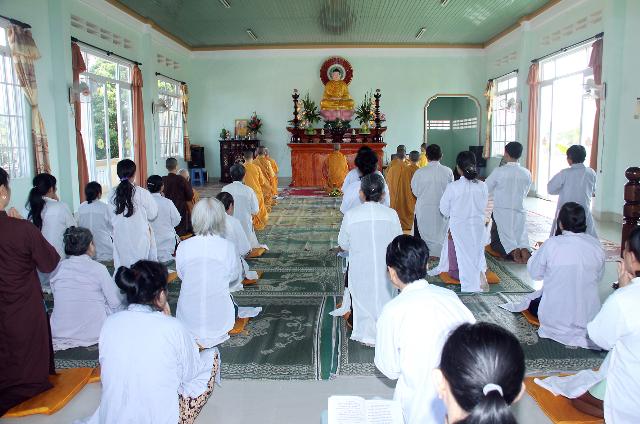Tịnh Xá Ngọc Túc Khóa Tu Đầu Năm