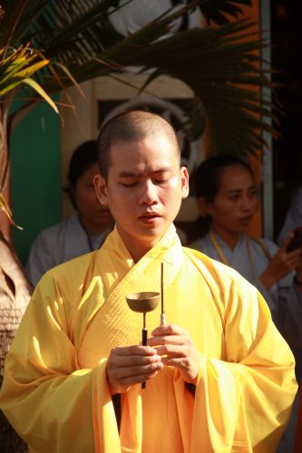 Đồng Tháp: Một ngày tu Bát quan trai nhiều ý nghĩa và an lạc