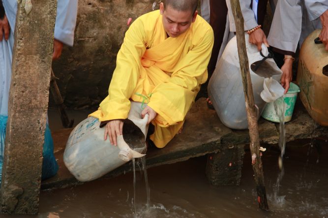 Đồng Tháp: Một ngày tu Bát quan trai nhiều ý nghĩa và an lạc