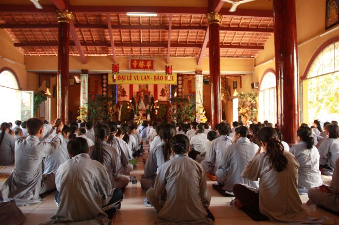 Đồng Tháp: Pháp thoại “Cho là nhận” tại chùa Hoa Lâm