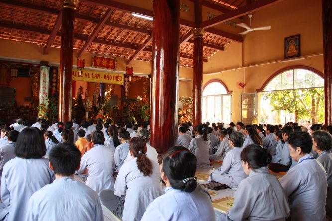 Đồng Tháp: Pháp thoại “Cho là nhận” tại chùa Hoa Lâm