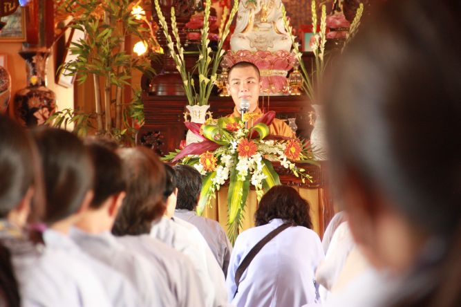 Đồng Tháp: Pháp thoại “Cho là nhận” tại chùa Hoa Lâm