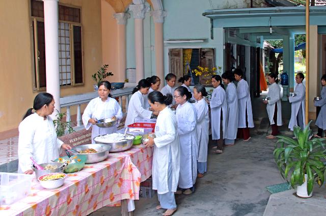 Tịnh Xá Ngọc Túc Khóa Tu Đầu Năm