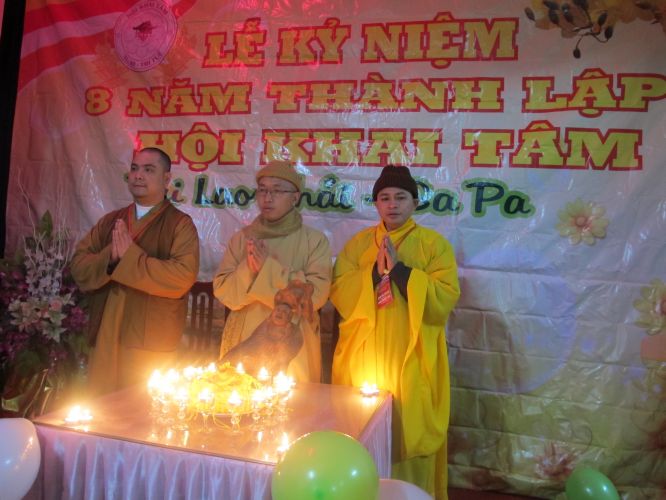 Hội Khai Tâm - CLB. Hoằng Pháp Trẻ mừng sinh nhật tròn 8 tuổi