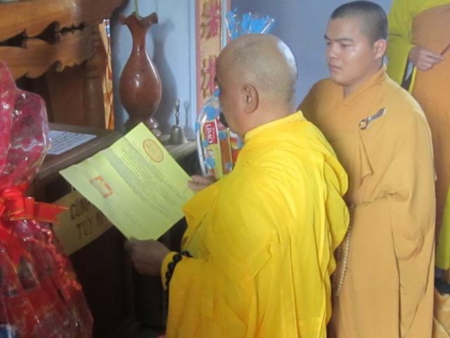 Lễ húy kỵ tổ khai sơn chùa Long Hải
