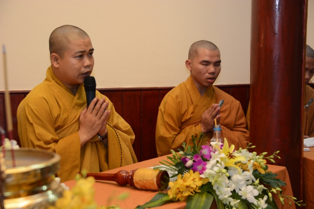 TP. HCM: Lễ cưới theo nghi thức nhà Phật tại chùa Huệ Quang