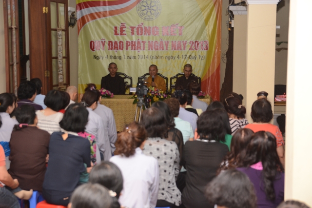 Quỹ từ thiện Đạo Phật Ngày Nay họp mặt tổng kết hoạt động năm 2013