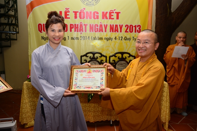 Quỹ từ thiện Đạo Phật Ngày Nay họp mặt tổng kết hoạt động năm 2013