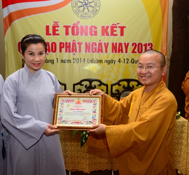 Quỹ từ thiện Đạo Phật Ngày Nay họp mặt tổng kết hoạt động năm 2013