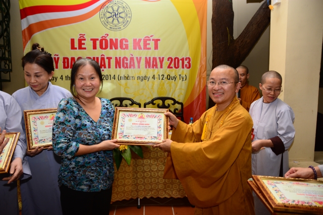 Quỹ từ thiện Đạo Phật Ngày Nay họp mặt tổng kết hoạt động năm 2013