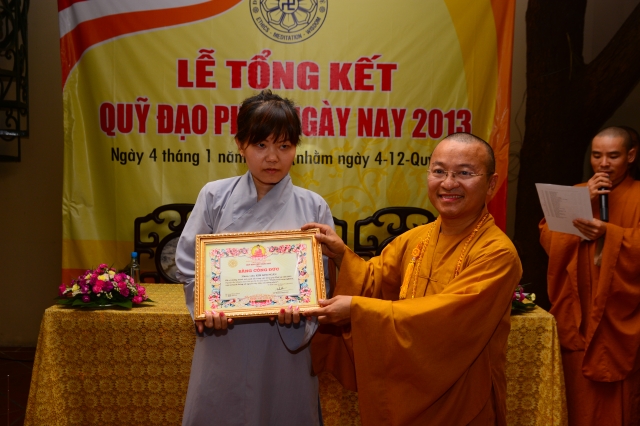 Quỹ từ thiện Đạo Phật Ngày Nay họp mặt tổng kết hoạt động năm 2013