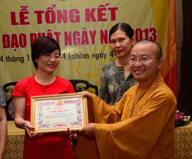 Quỹ từ thiện Đạo Phật Ngày Nay họp mặt tổng kết hoạt động năm 2013