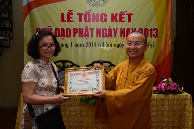 Quỹ từ thiện Đạo Phật Ngày Nay họp mặt tổng kết hoạt động năm 2013