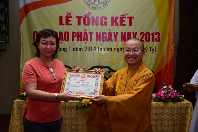 Quỹ từ thiện Đạo Phật Ngày Nay họp mặt tổng kết hoạt động năm 2013