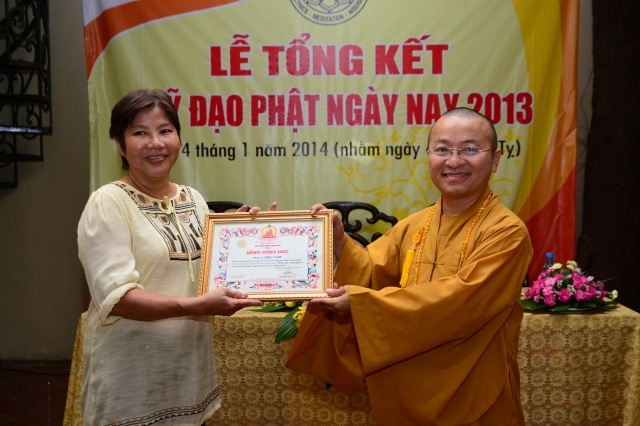 Quỹ từ thiện Đạo Phật Ngày Nay họp mặt tổng kết hoạt động năm 2013