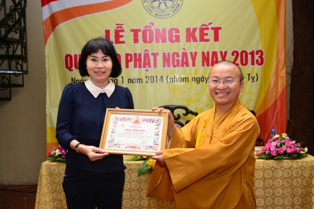 Quỹ từ thiện Đạo Phật Ngày Nay họp mặt tổng kết hoạt động năm 2013