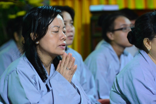 Chùm ảnh: Lễ đón giao thừa Giáp Ngọ 2014 tại chùa Giác Ngộ
