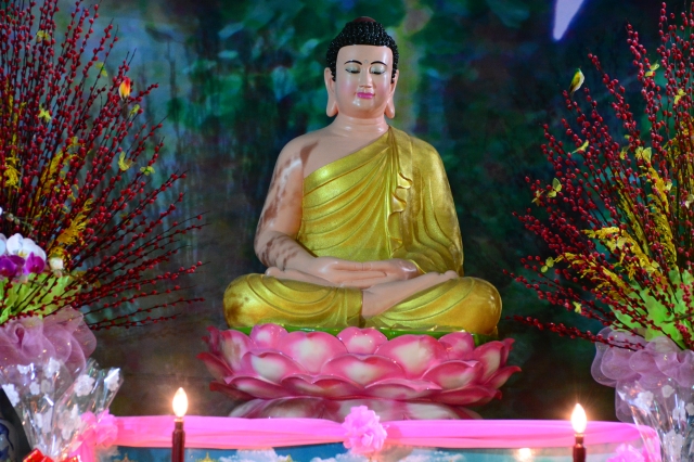 Chùm ảnh: Lễ đón giao thừa Giáp Ngọ 2014 tại chùa Giác Ngộ