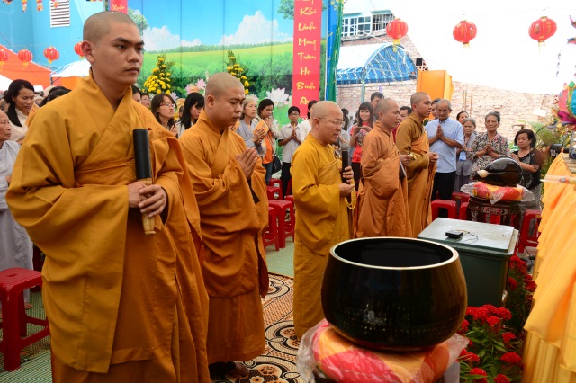 Chùa Giác Ngộ tổ chức tiệc chay gây quỹ xây dựng chùa giai đoạn 2
