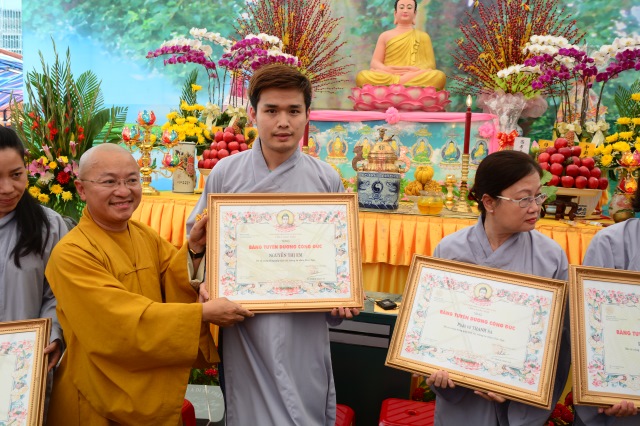 Chùa Giác Ngộ tổ chức tiệc chay gây quỹ xây dựng chùa giai đoạn 2