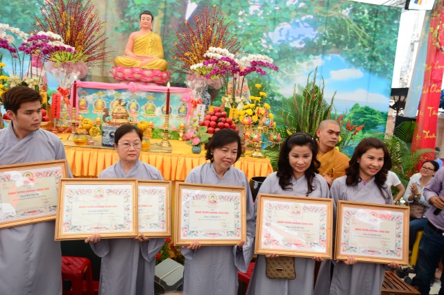Chùa Giác Ngộ tổ chức tiệc chay gây quỹ xây dựng chùa giai đoạn 2