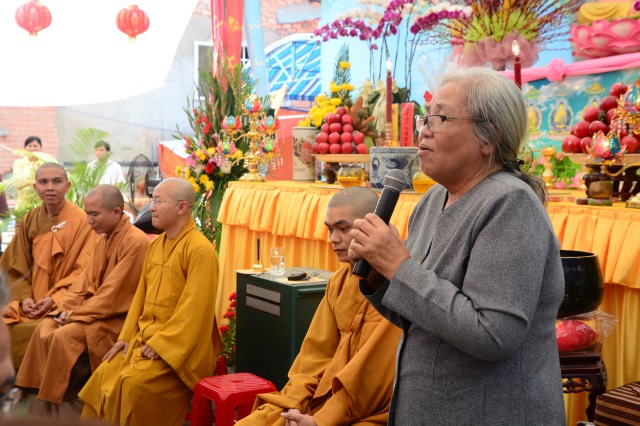 Chùa Giác Ngộ tổ chức tiệc chay gây quỹ xây dựng chùa giai đoạn 2