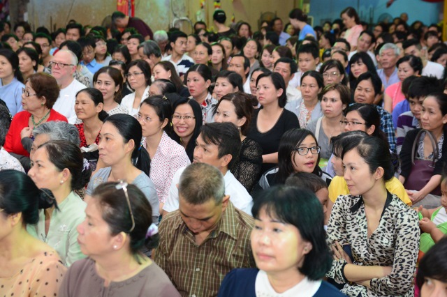 Chùa Giác Ngộ tổ chức tiệc chay gây quỹ xây dựng chùa giai đoạn 2