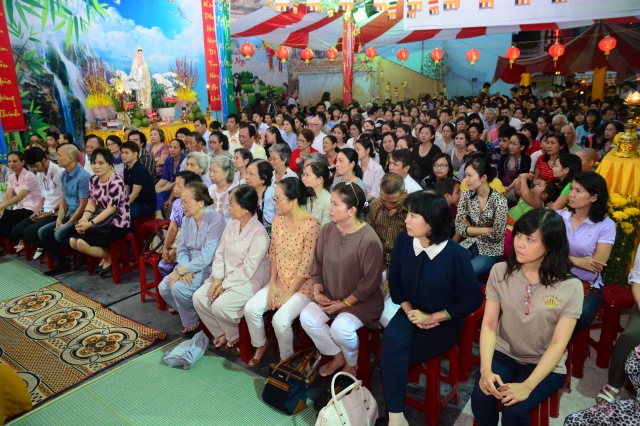 Chùa Giác Ngộ tổ chức tiệc chay gây quỹ xây dựng chùa giai đoạn 2