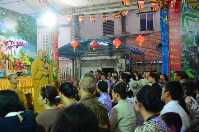 Chùa Giác Ngộ tổ chức tiệc chay gây quỹ xây dựng chùa giai đoạn 2
