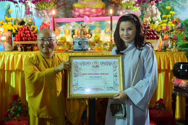 Chùa Giác Ngộ tổ chức tiệc chay gây quỹ xây dựng chùa giai đoạn 2