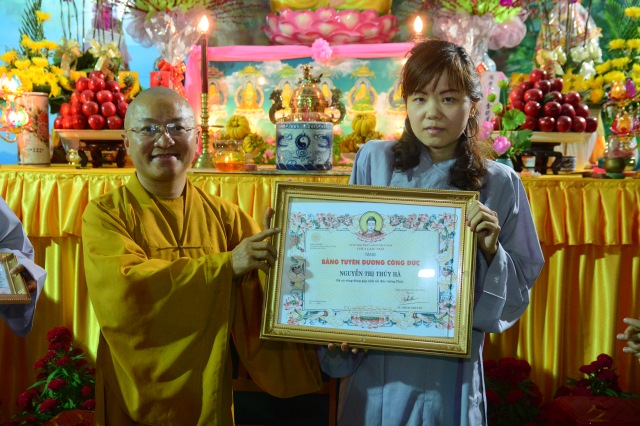 Chùa Giác Ngộ tổ chức tiệc chay gây quỹ xây dựng chùa giai đoạn 2