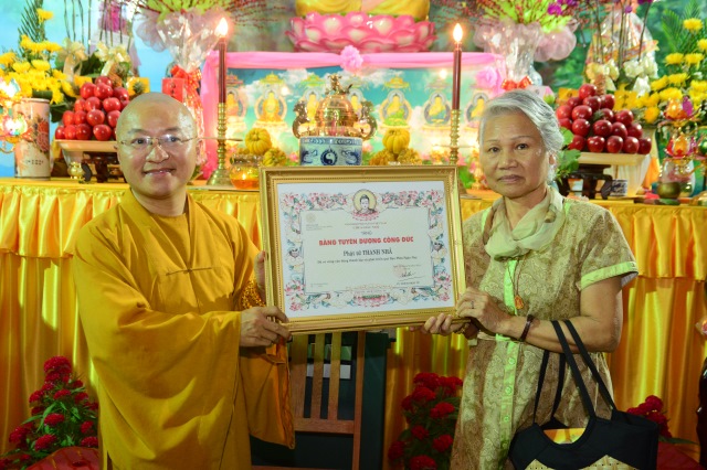 Chùa Giác Ngộ tổ chức tiệc chay gây quỹ xây dựng chùa giai đoạn 2