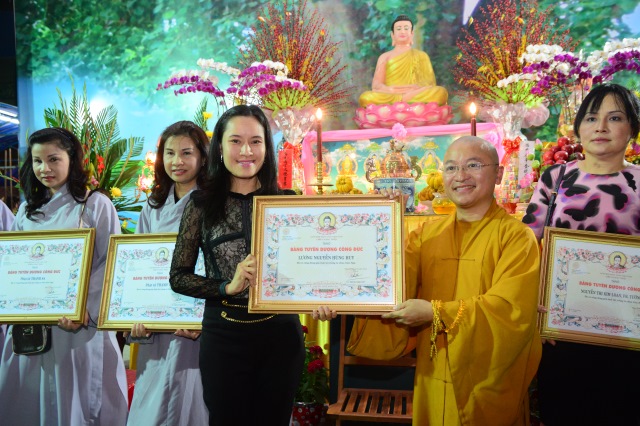 Chùa Giác Ngộ tổ chức tiệc chay gây quỹ xây dựng chùa giai đoạn 2