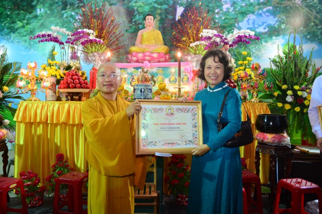 Chùa Giác Ngộ tổ chức tiệc chay gây quỹ xây dựng chùa giai đoạn 2