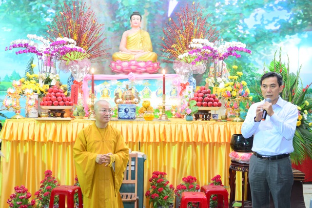 Chùa Giác Ngộ tổ chức tiệc chay gây quỹ xây dựng chùa giai đoạn 2