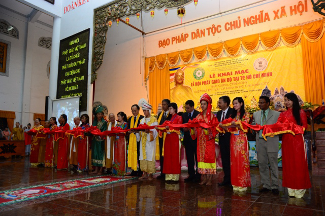 TP. HCM: Khai mạc Lễ hội Phật giáo Ấn Độ tại chùa Phổ Quang