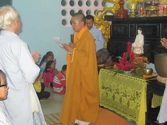 Chùa Bảo Phước tổ chức Lễ Thành đạo và tổng kết hoạt động Phật sự năm 2013