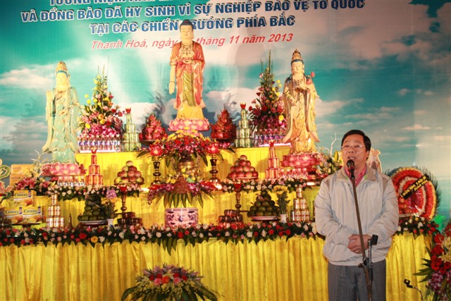 Thanh Hóa: Lễ cầu siêu các anh hùng liệt sĩ tại các chiến trường phía Bắc