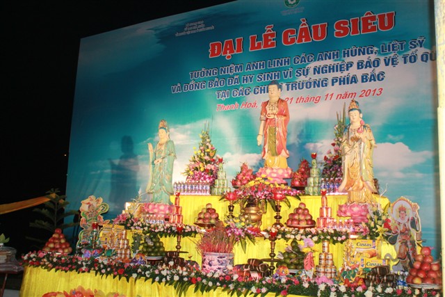 Thanh Hóa: Lễ cầu siêu các anh hùng liệt sĩ tại các chiến trường phía Bắc