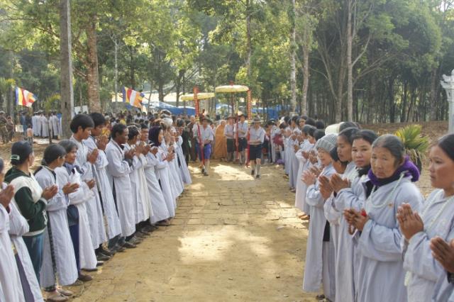 Đại lễ bạt độ cầu siêu,đúc đại hồng chung tại Tu viện Khánh Lâm