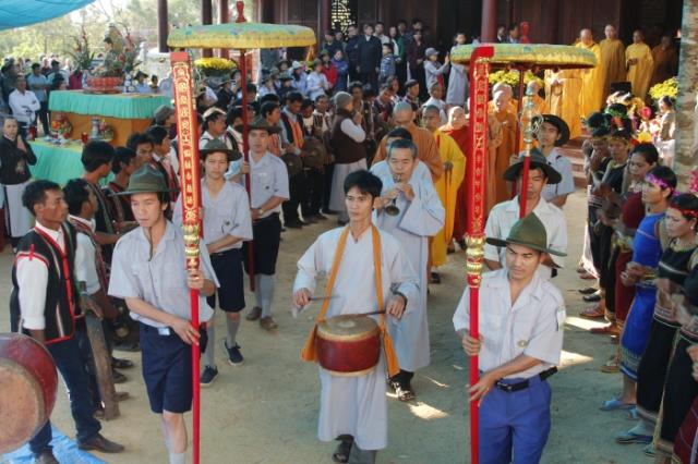 Đại lễ bạt độ cầu siêu,đúc đại hồng chung tại Tu viện Khánh Lâm