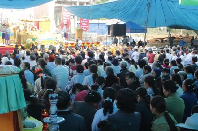 Đại lễ bạt độ cầu siêu,đúc đại hồng chung tại Tu viện Khánh Lâm