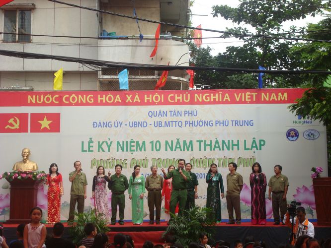 TP.HCM: Phiên chợ ẩm thực và văn nghệ mừng kỷ niệm 10 năm thành lập phường Phú Trung, Quận Tân Phú