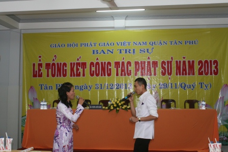 Lễ tổng kết công tác Phật Sự năm 2013 của BTS GHPGVN Quận Tân Phú